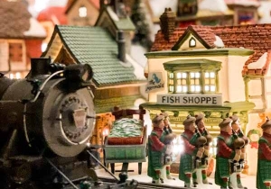 Holiday Train Display at Seaford Museum