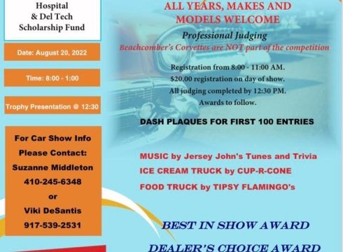 BCC of Southern Delaware " Open Car Show"
