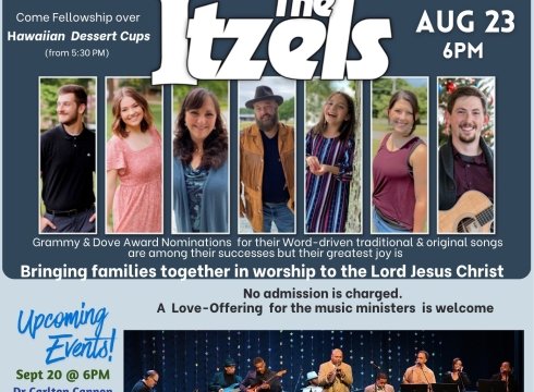 The Itzels com for Cafe Night in Laurel DE