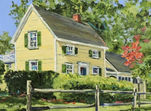 Historic Village in Ocean View and Gallery One Art Event