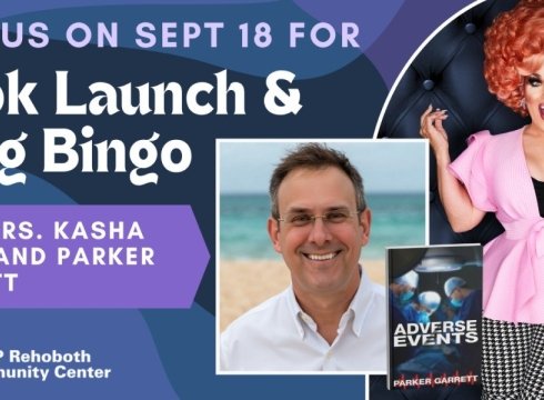 Parker Garrett's Adverse Events Book Launch and Drag Bingo with Mrs. Kasha Davis