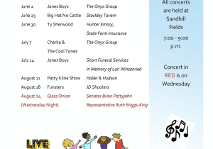 Summer Concert Series in Georgetown