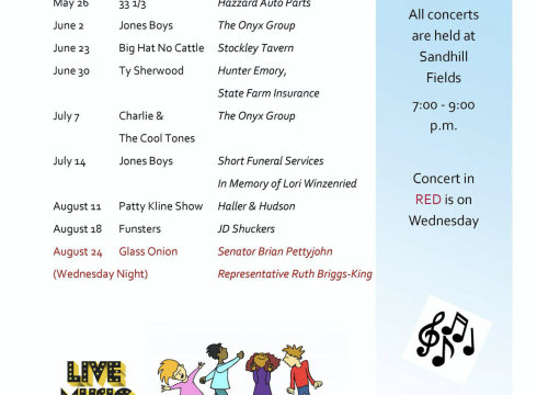Summer Concert Series in Georgetown