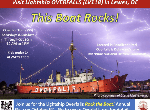 Lightship Overfalls Tours
