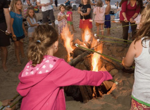 Wednesday Night Bonfires on the Beach