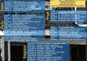 Rocking the Docks - Concert Series