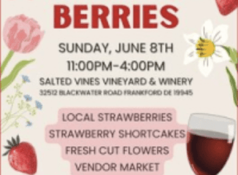 Blossoms & Berries Sip & Shop