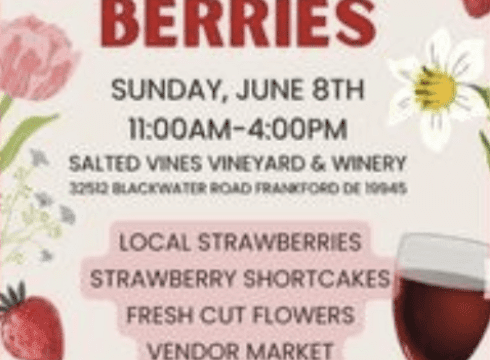 Blossoms & Berries Sip & Shop