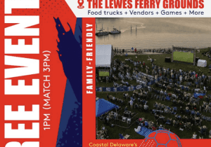 Free Team USA Watch Party at Lewes Ferry Grounds