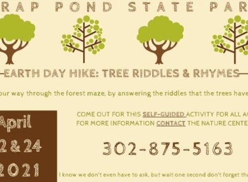 Trap Pond Earth Day: Tree Riddles and Rhymes
