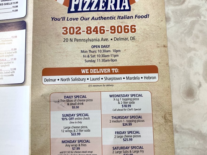 Milanos Pizzeria